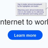 ifttt.com homepage Sign In vs Join UX/UI issue