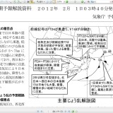 予報解説資料 1   ２０１２年  ２月  １日０３時４０分発表