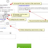 Ad Review Corrections