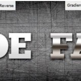 photoshop applying gradient overlays