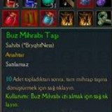 buz mihrabi taşı taş tas görevi görev nasıl yapılır nasıl araf online onlne görev anlatım resimli