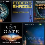 Orson Scott Card audiobook covers